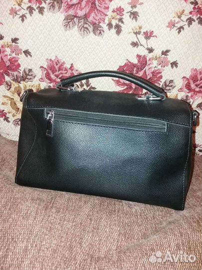 Сумка через плечо торба женская чёрная