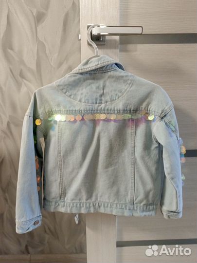 Джинсовая куртка 128