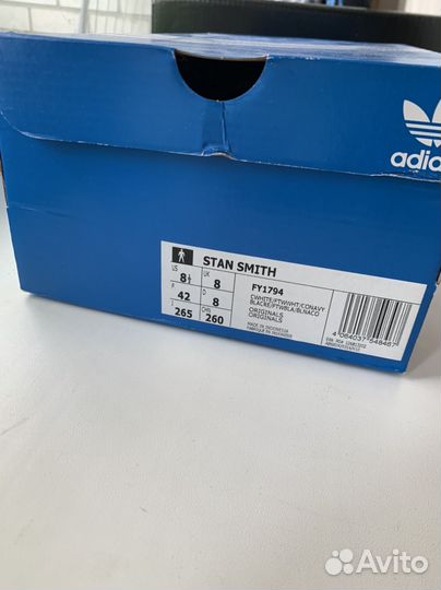 Кроссовки Adidas stan smith EU42/8.5US оригинал