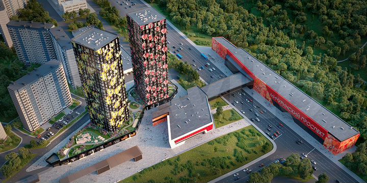 1-к. квартира, 27,6 м², 14/28 эт.