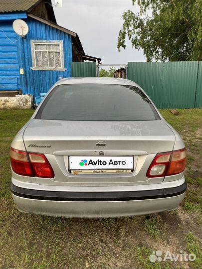 Nissan Almera 1.5 МТ, 2002, 350 000 км