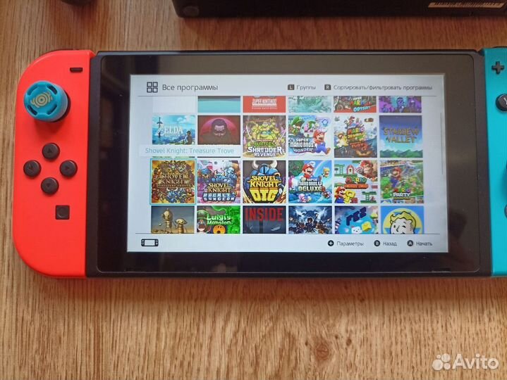 Nintendo Switch v2 прошитый + 25 игр