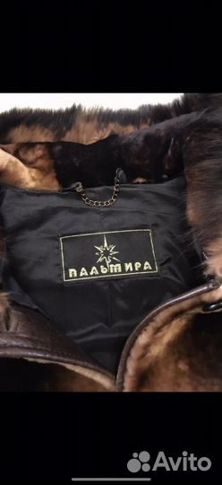Шуба мутоновая с капюшоном