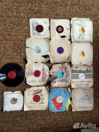 Виниловые пластинки СССР