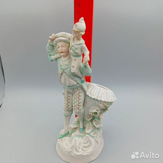 Статуэтка антикварная бисквит