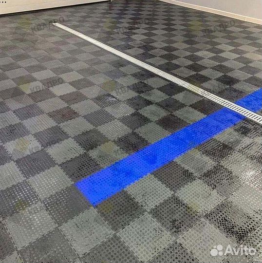 Модульное напольное покрытие для гаража