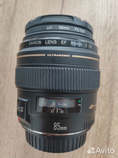 Canon EF 85mm f 1.8 USM объектив