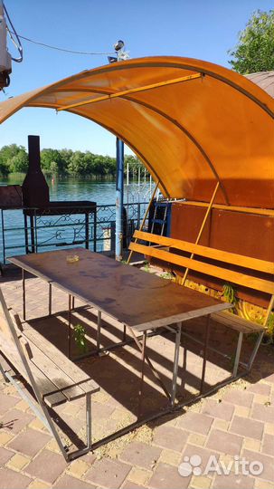 Беседки у воды в ст.Романовская