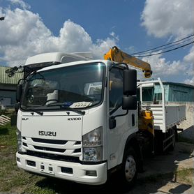 Isuzu Elf с КМУ, 2024