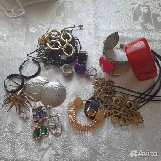 Бижутерия пакетом бу
