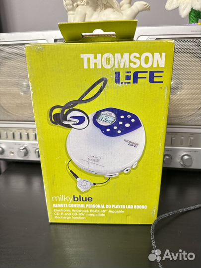 Дисковый плеер Thomson Life milky blue