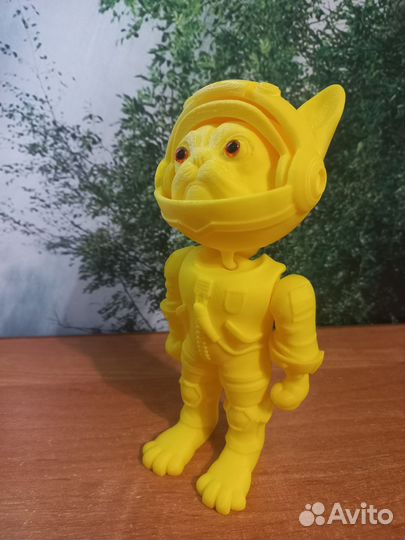 Пес астронавт игрушка