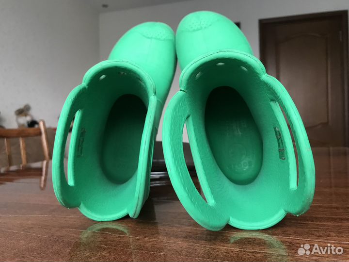 Детские резиновые сапоги