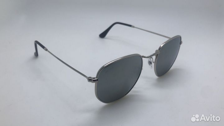 Очки ray ban hexagonal 3548N 003/30 серебро