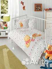 Детская кроватка Puffa голубая