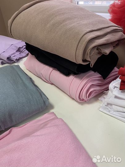 Футер ткань остатки