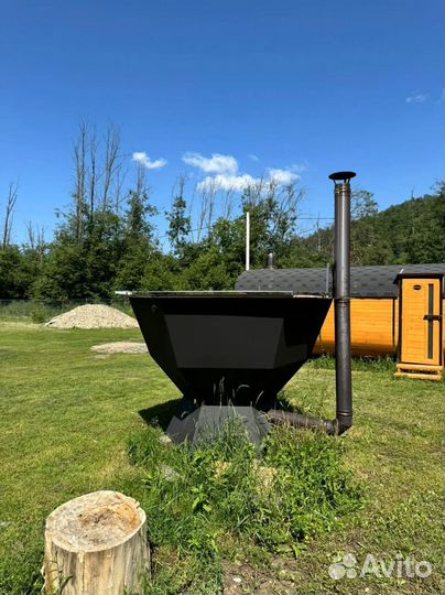 Чан из нержавейки 2200мм на 4-6 человека