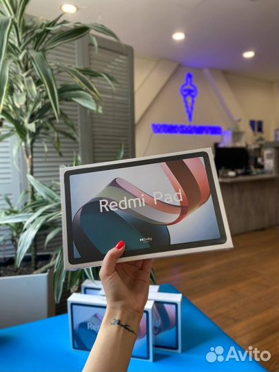 Планшет Xiaomi Redmi Pad 4/128Gb (Серебристый)