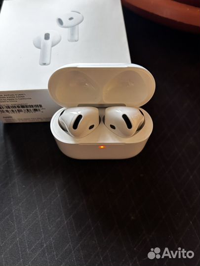 Наушники apple airpods 4 с шумоподавлением