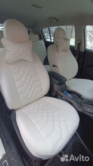 Чехлы на сиденья Шевроле Авео Т250 2008г