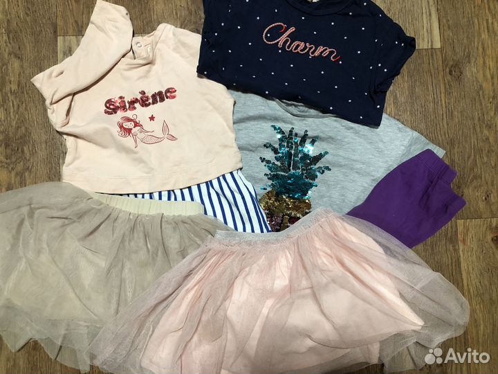 Вещи пакетом на девочку 2-3 года