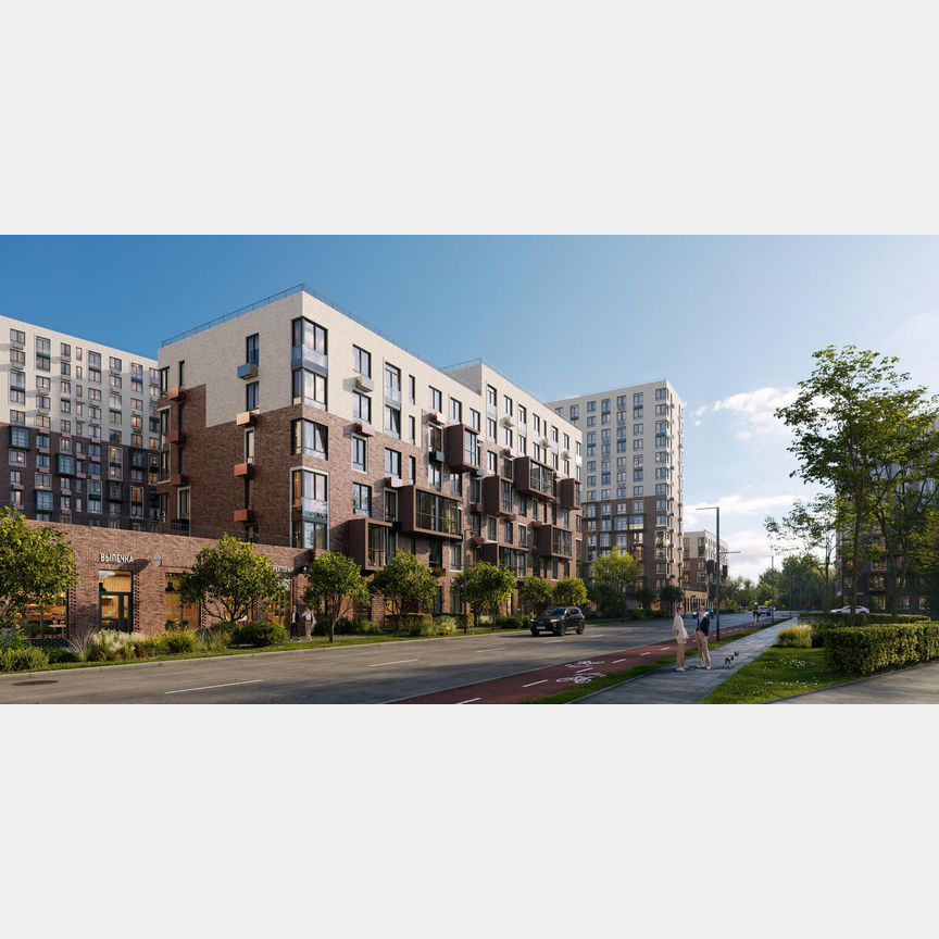 2-к. квартира, 54,4 м², 8/12 эт.