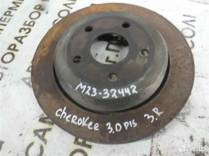 Диск тормозной задний Jeep Grand Cherokee (WK2) 2