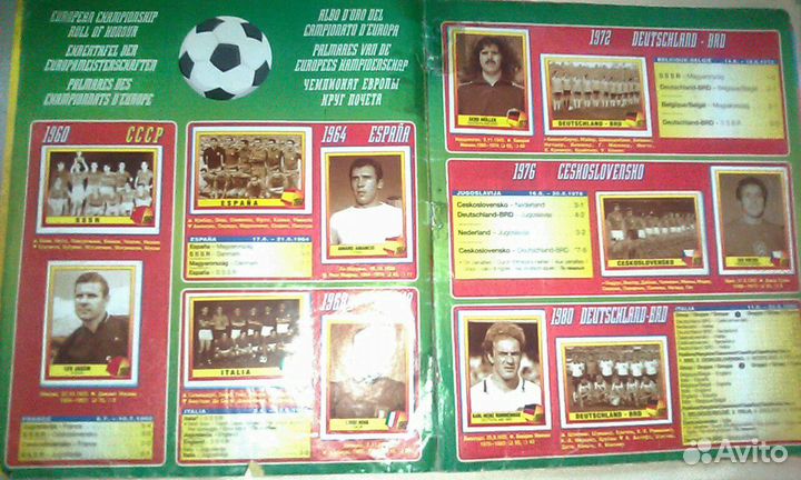 Альбом Panini Euro 96
