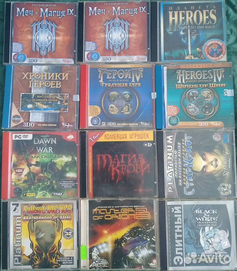 Cd диски с играми
