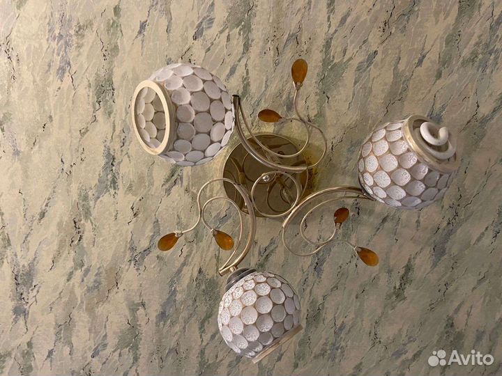 Люстра потолочная бу