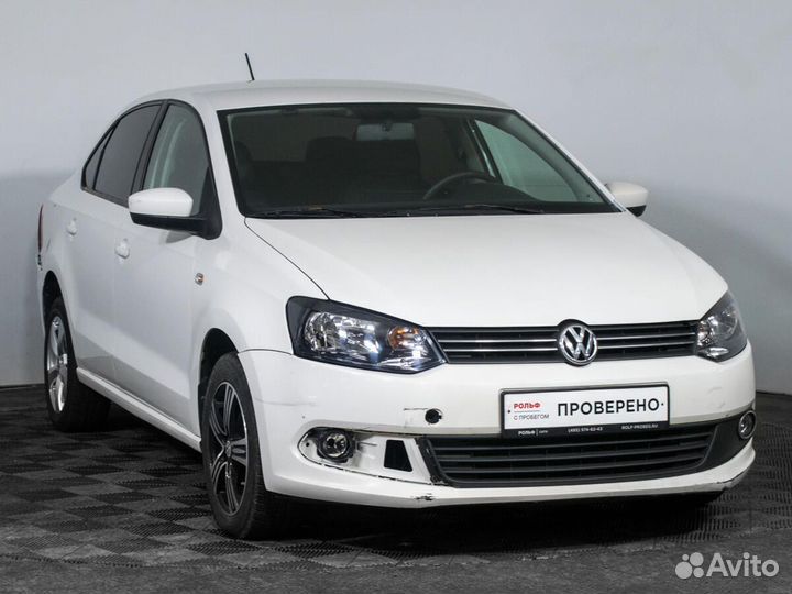 Volkswagen Polo 1.6 AT, 2012, 135 201 км