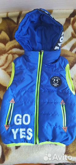 Жилет утепленный для мальчика
