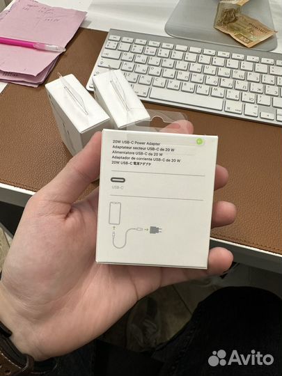 Оригинальный блок Apple 20w