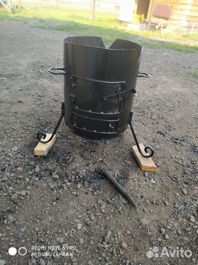 Печка под казан