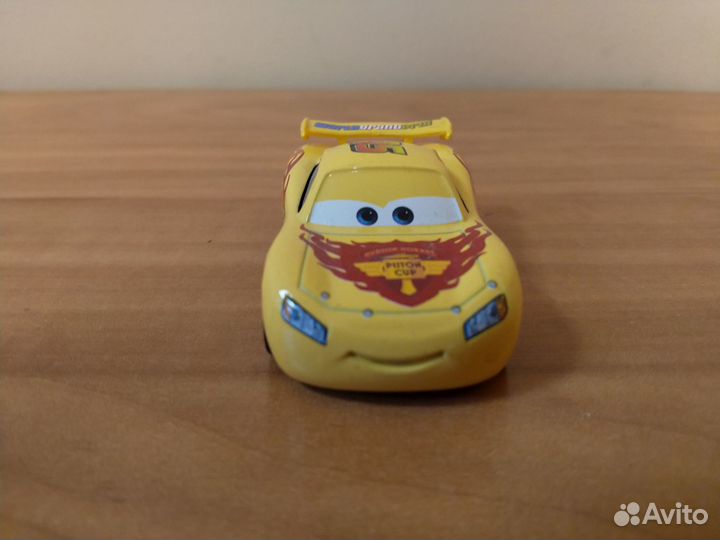 Тачки Cars Yellow Lightning McQueen