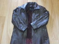 Кожаная куртка мужская 2XL (маломерка)