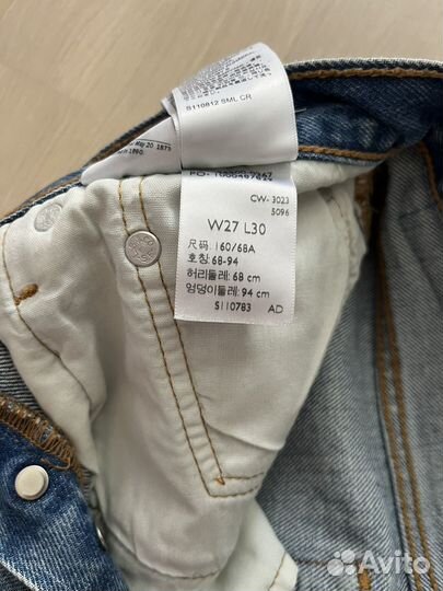 Женские джинсы levis 501