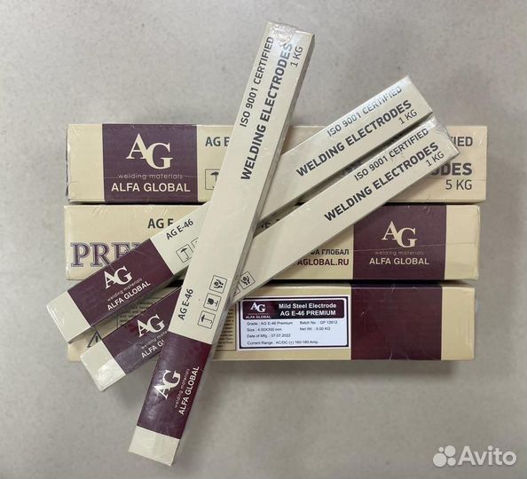 Электроды Alfa Global 3.0мм х 350мм 1 кг