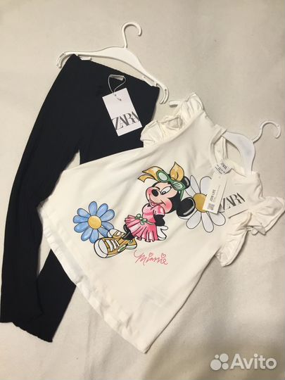 Футболка и леггинсы zara