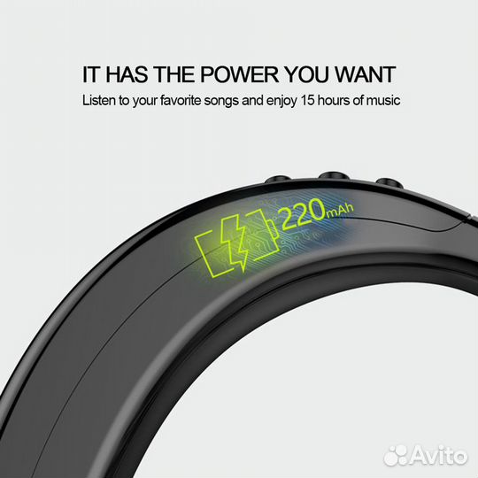 Bluetooth-гарнитура М20 subwoofer,220 мАч,новая