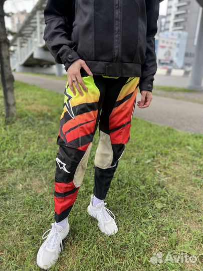 Брюки для мотокросса с пробегом размер 30