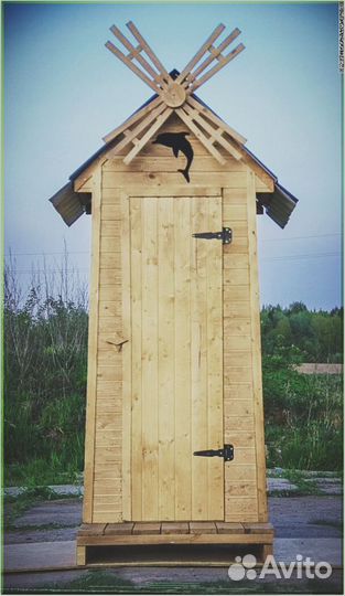Уличный туалет прямоугольник PTU