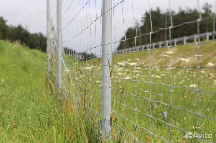 Сетка для ограждений, шарнирная 50метров