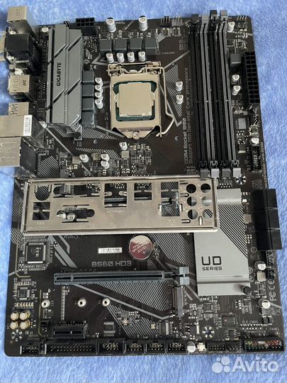 Материнская плата lga 1200 +i5 10400f