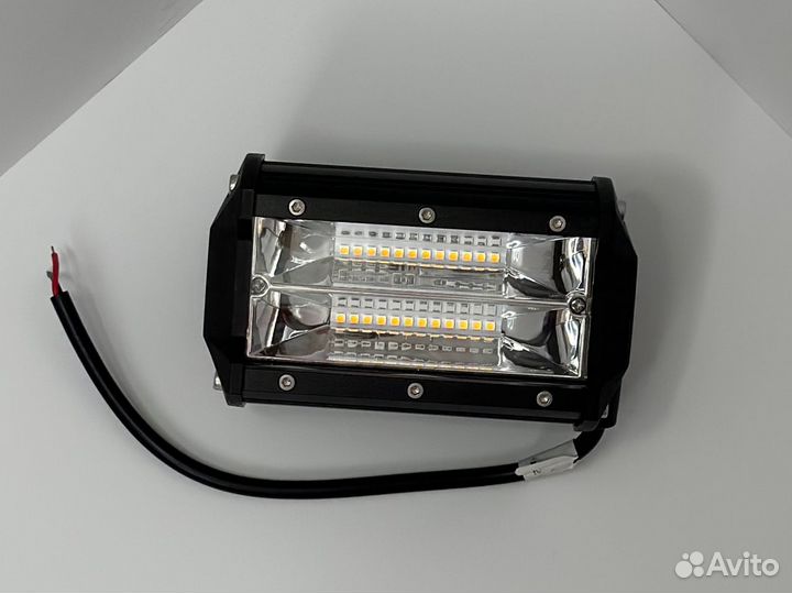 LED фара птф прожектор 12-24v 72вт дхо