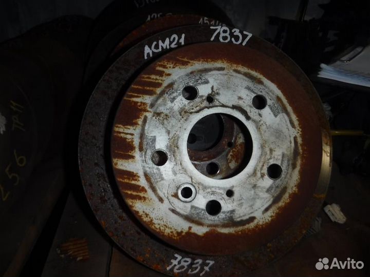 Диск тормозной зад. Toy/ Ipsum,Isis,Estima,Alphard