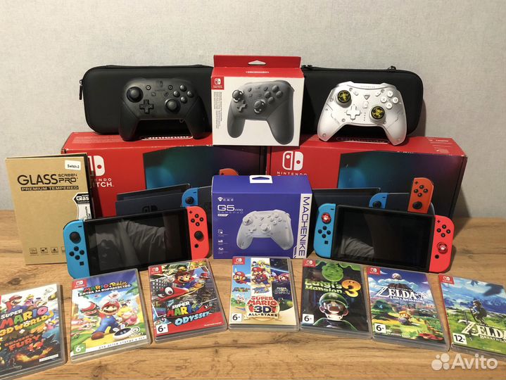 Аксессуары Nintendo Switch
