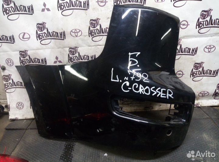 Клык заднего бампера левый Citroen C-Crosser 4B12