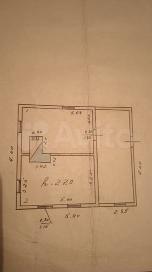 Дом 32 м² на участке 16 сот.