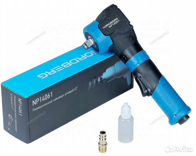 Гайковерт пневматический угловой 1/2 500Нм